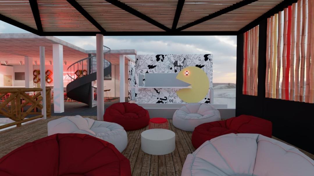 Why Not Rooftop Party Hostel Playa del Carmen Esterno foto